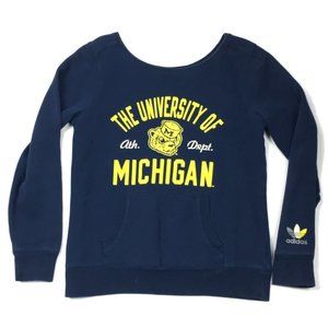 adidas Michigan Wolverines Classic Logo Sweatshirt
